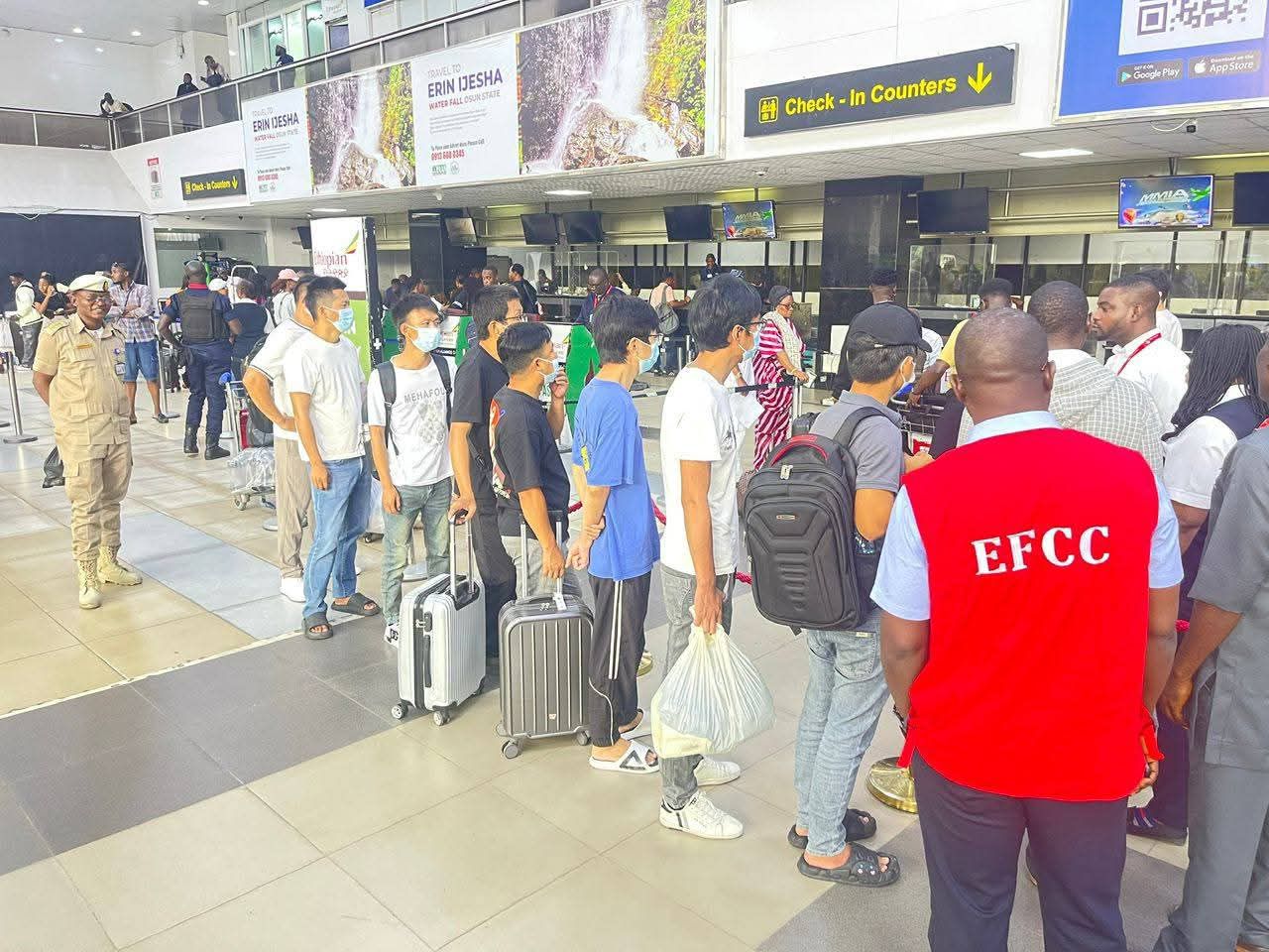 Nigeria Deports 51 Foreign Nationals Over Cybercrime
