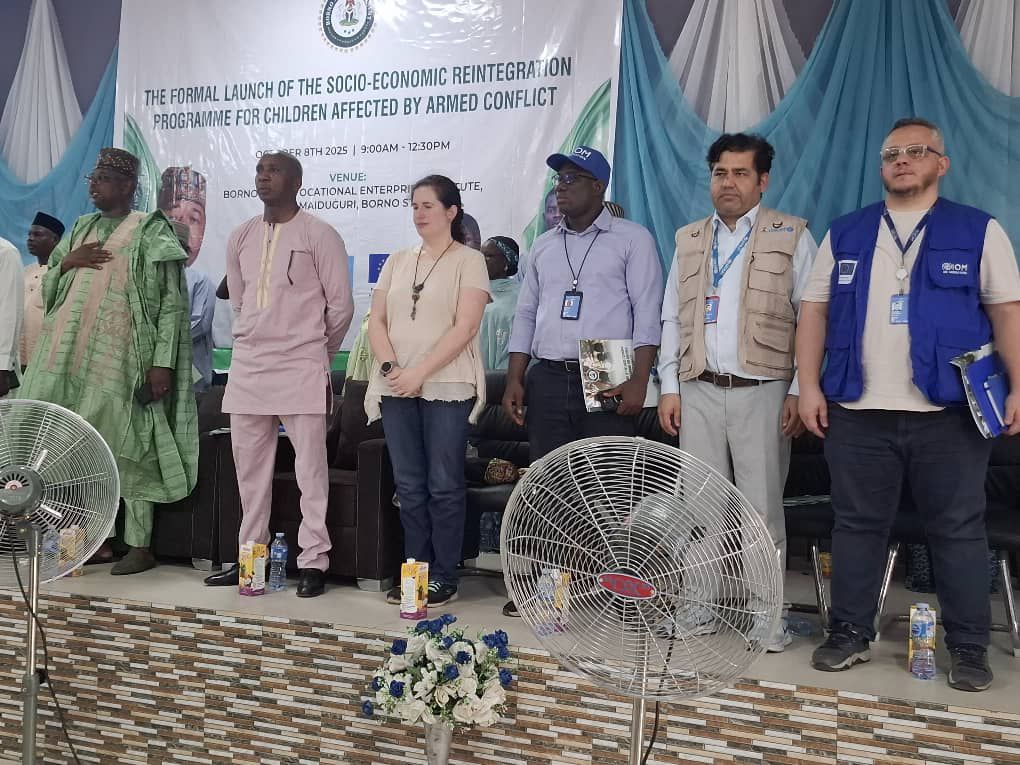 UNICEF, Borno, trains 1,033 children survivors of conflict.